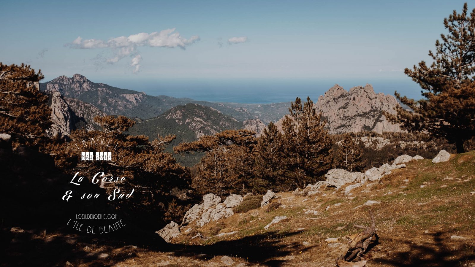Road Trip vers les Aiguilles de Bavella. L'oeil de Noémie, photographe et blogueuse voyage. Belle photo de Corse.