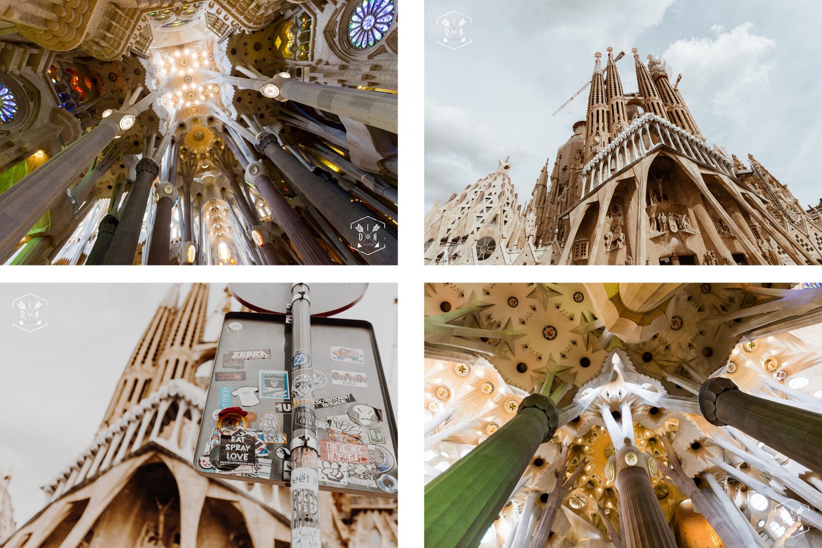 citytrip Barcelona, travel Espagne, cathédrale Gaudí, la Sagrada Família , L'oeil de Noémie photographe de voyage et de mariage à Barcelone en Espagne