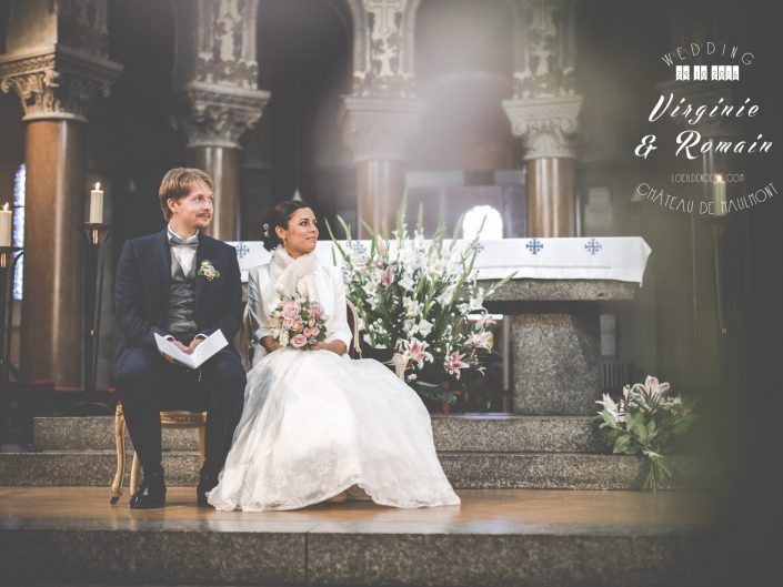 photo mariage église de vichy, par L'oeil de Noémie photographe de mariage à Vichy en Auvergne et partout en France