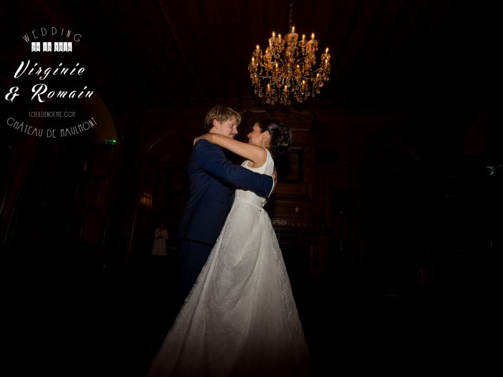 photo ouverture de bal château de Maulmont, par L'oeil de Noémie photographe de mariage à Vichy en Auvergne et partout en France