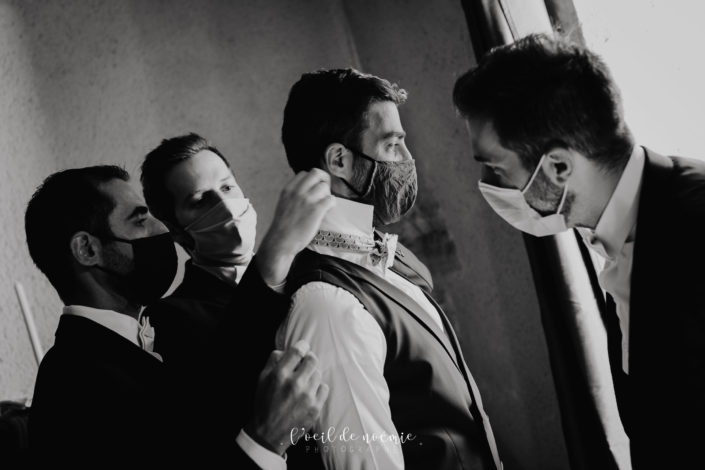 mariage et covid en France. photographe mariage Auvergne. mariage château de la rivière chareil-cintrat Allier.