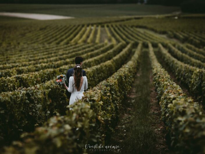 photographe mariage chateau de beaujeu, photo mariage au coeur des vignes de sancerre centre val de loire